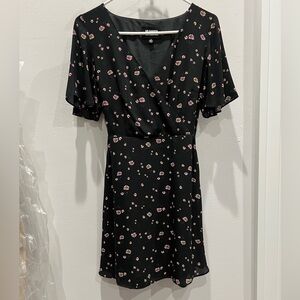 BB Dakota the collection faux wrap dress